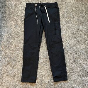 Vuori Black Straight Leg Pants